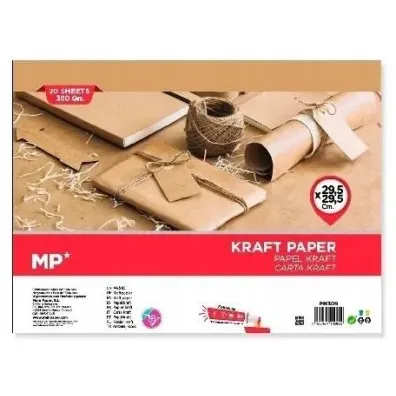 Mp Main Paper Papier kraftowy 295x295 20 arkuszy