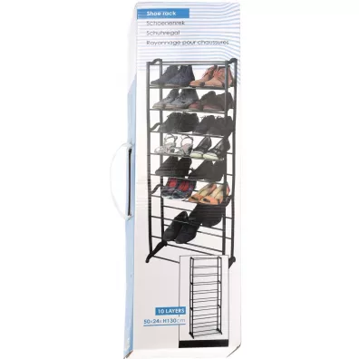 H&S Decoration Rega na buty 10-poziomowy