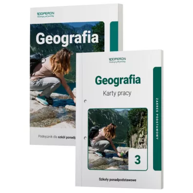 Geografia 3. Podr�cznik i karty pracy. Szko�y ponadpodstawowe. Zakres podstawowy - Zbigniew Zaniewicz, Ma�gorzata  Ziarnowska