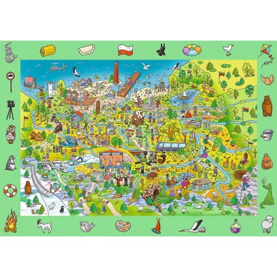 Puzzle obserwacyjne 100 el. Spy Guy Polska Trefl