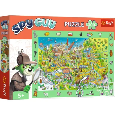 Puzzle obserwacyjne 100 el. Spy Guy Polska Trefl