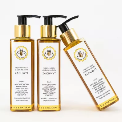 Miodowa Mydlarnia Olejek do ciaa zachwyt 150 ml