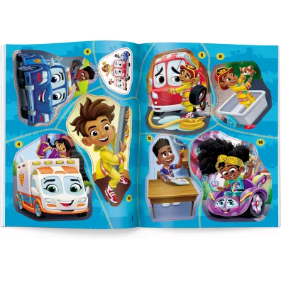 Disney. Stra� Ekipa. Baw si� i naklejaj