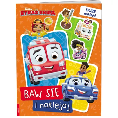 Disney. Stra� Ekipa. Baw si� i naklejaj