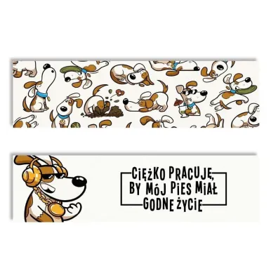 Molom Zak�adka kartonowa - Godne �ycie - Pies