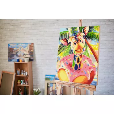 Twoje Hobby Malowanie po numerach - S�odka �yrafa 40x50cm