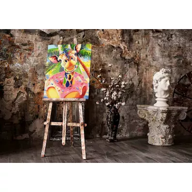 Twoje Hobby Malowanie po numerach - S�odka �yrafa 40x50cm