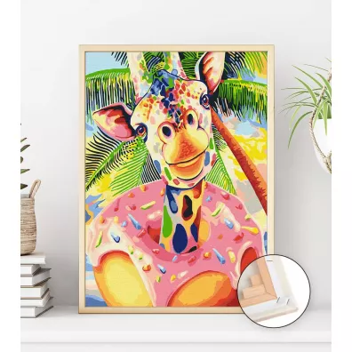 Twoje Hobby Malowanie po numerach - S�odka �yrafa 40x50cm
