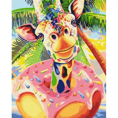Twoje Hobby Malowanie po numerach - S�odka �yrafa 40x50cm