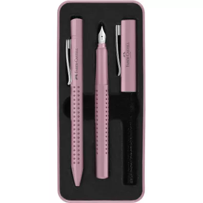 Faber-Castell Zestaw prezentowy Piro + dugopis Rose