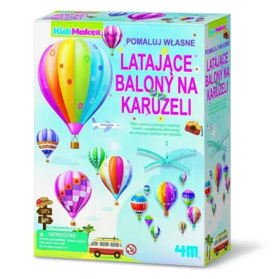 KidzMaker Karuzela z lataj�cymi balonami 4M Industrial Development Ltd.