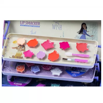 Zestaw kosmetyk�w do makija�u Disney Wish Lip Smacker Triple Layer Beauty Tin Markwins