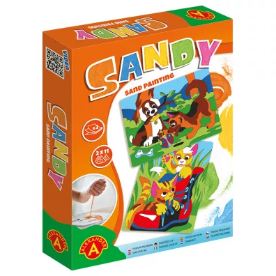 Sandy. Piaskowe malowanki. Kotki, pieski Alexander