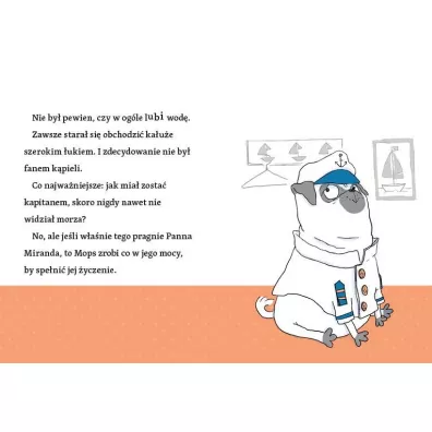 Przygoda na pe�nym morzu. Kapitan Mops