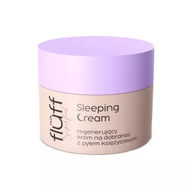 Fluff Sleeping Cream regenerujcy krem na noc z Pyem Ksiycowym 50 ml