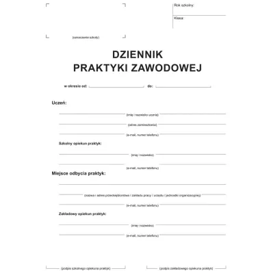 Michalczyk i Prokop Dziennik praktyki zawodowej A-100-3