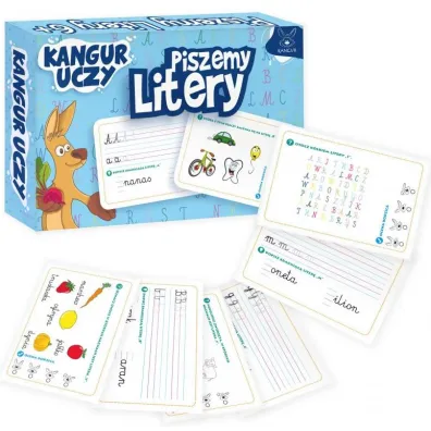 GRA KANGUR UCZY PISZEMY LITERY