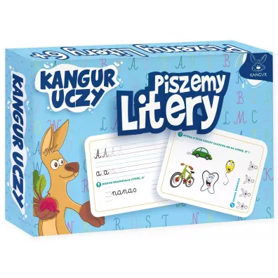 GRA KANGUR UCZY PISZEMY LITERY