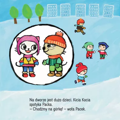 Kicia Kocia. Zima