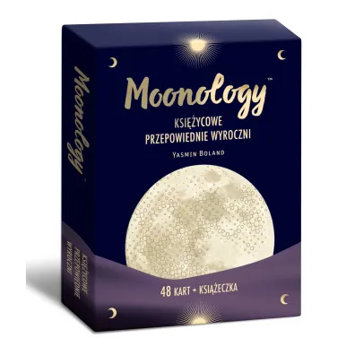 Moonology. Ksi�ycowe Przepowiednie Wyroczni, karty - Yasmin Boland