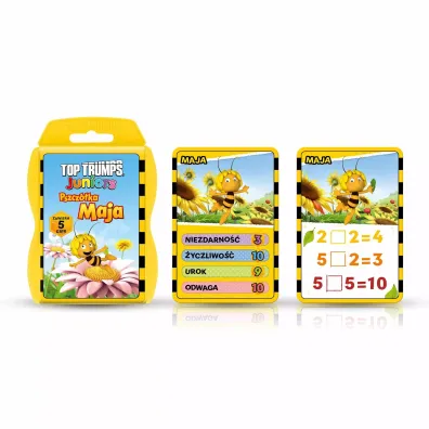 Gra Top Trumps Juniors Pszcz�ka Maja Winning Moves