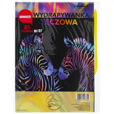 Feniks Wydrapywanka t�czowa Amultikolor + 2 rylce WZ-07