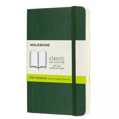 Moleskine Notes Myrtle green 9x14 cm, gadki
