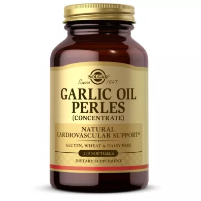 Solgar Garlic Oil Perles Suplement diety 250 kaps.