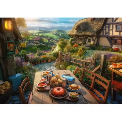 Puzzle 1000 el. PQ �niadanie na �wie�ym powietrzu Schmidt