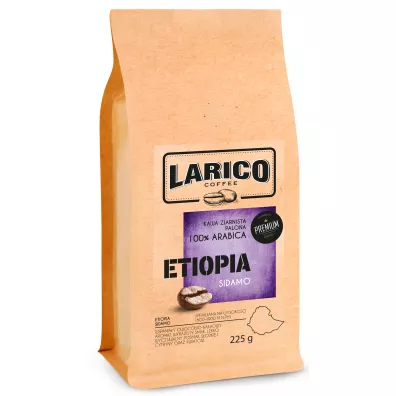 Larico Kawa ziarnista wypalana metod� tradycyjn� Etiopia Sidamo 225 g