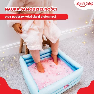 Domowe spa dla st�p z misk�, przybornikiem i galaretk� Gelli Spa 5+ Zimpli Kids