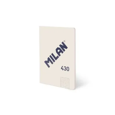 Milan Zeszyt klejony A5/48K kratka be�owy