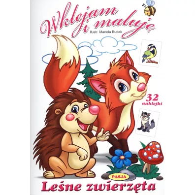Wklejam i maluj� - Le�ne zwierz�ta