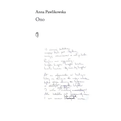 Ono - Anna Pawlikowska