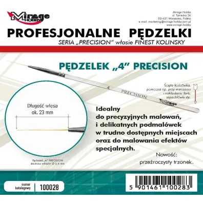 P�dzelek Precision Kolinsky 4