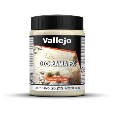 Vallejo: 26.215 - Diorama FX - Ground Textures - Grey Sand 200ml