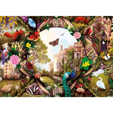 Puzzle 1000 Haddon Hall Derbyshire Anglia 113710 Gibsons