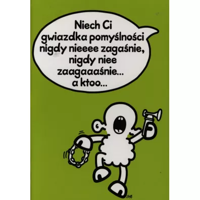 Kukartka Karnet B6 Sheepworld Urodziny 00006