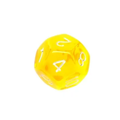 Komplet ko�ci RPG - Mini Kryszta�owe - ��te Rebel