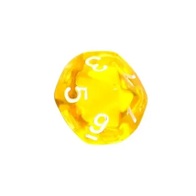 Komplet ko�ci RPG - Mini Kryszta�owe - ��te Rebel