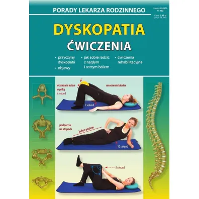 Dyskopatia. �wiczenia. Porady lekarza rodzinnego - Emilia Chojnowska-Depczy�ska