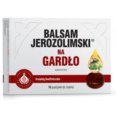 Produkty Bonifraterskie Balsam Jerozolimski na gard�o - suplement diety 16 tab.