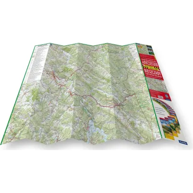 Bieszczady i G�ry Sanocko-Turcza�skie mapa turystyczna 1: 65 000 foliowana 2026