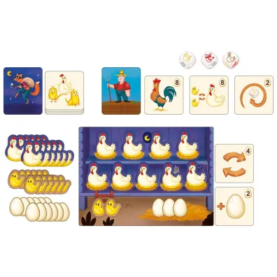 Gra Pe�ny kurnik - Powr�t Lisa KUKURYKU 5012