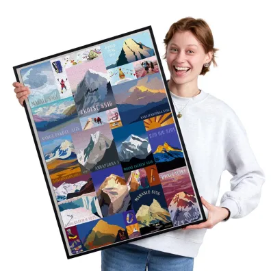 Puzzle Puzzlove CzuCzu 1000 el. G�ry 8000 m n.p.m. Bright Junior Media