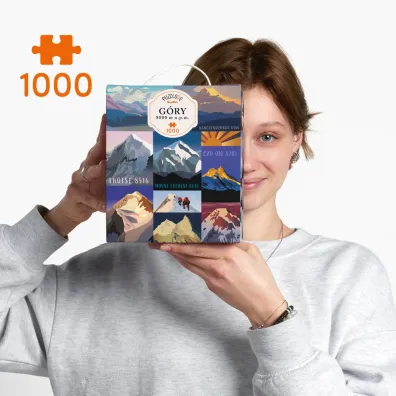 Puzzle Puzzlove CzuCzu 1000 el. G�ry 8000 m n.p.m. Bright Junior Media