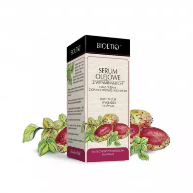 Bioetiq Serum olejowe z Witaminami E i C do twarzy 30 ml
