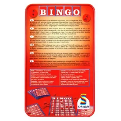 Bingo (w metalowej puszce) Schmidt Spiele-Gry