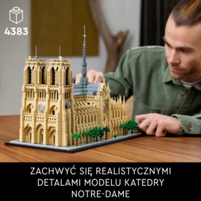 LEGO Architecture Notre-Dame w Paryu 21061
