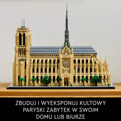 LEGO Architecture Notre-Dame w Paryu 21061